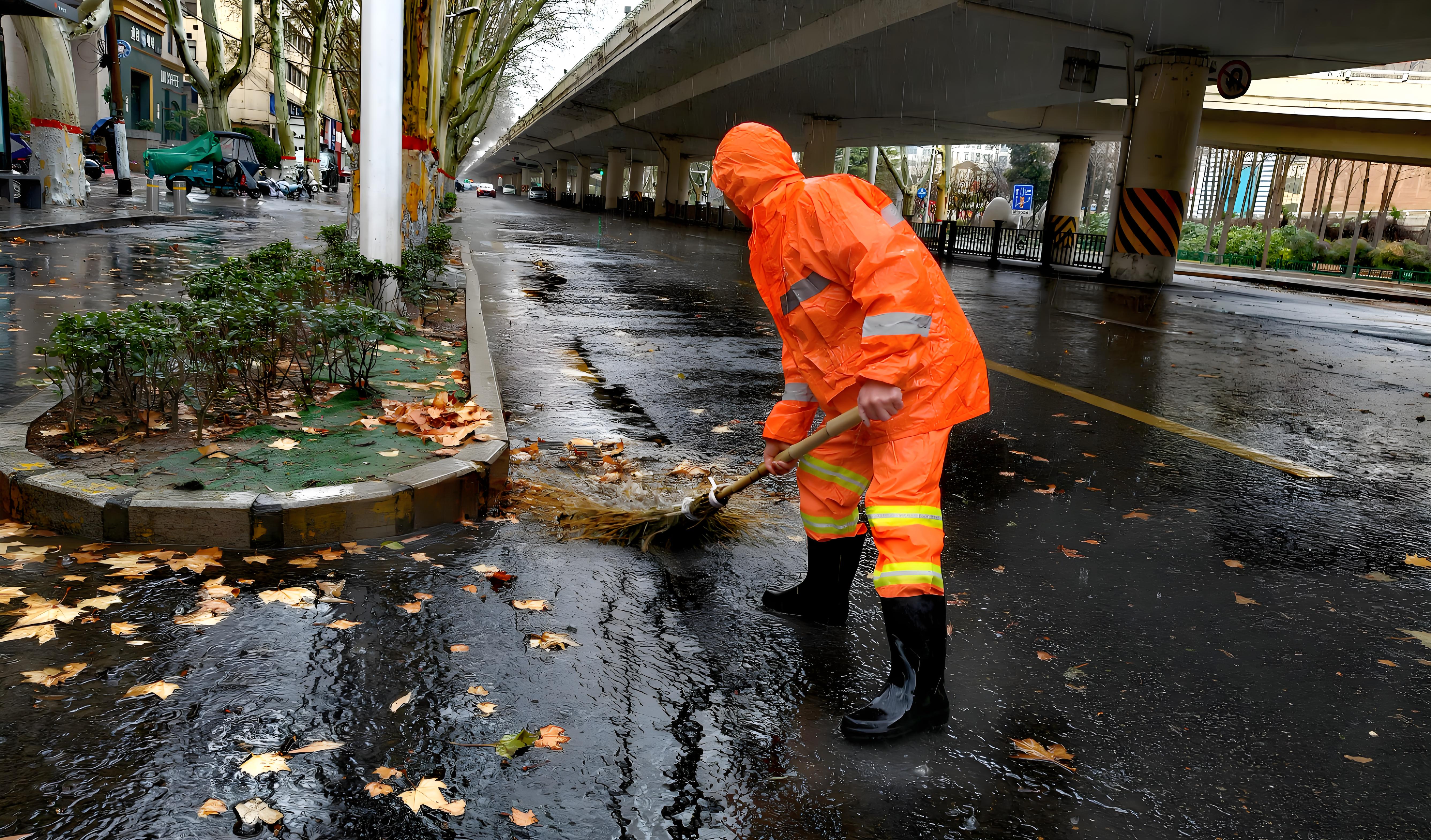 守护城市天使：环卫防寒防雨反光棉服为何是生命保障线